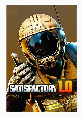 Satisfactory 1.0 Game Cover Art