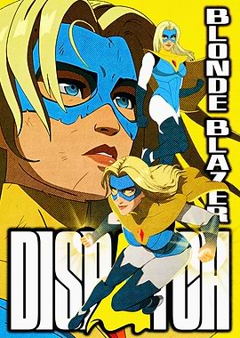 Blonde Blazer Dispatch Comic Book Cover