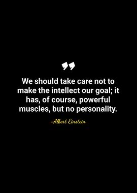Albert Einstein Quote on Intellect