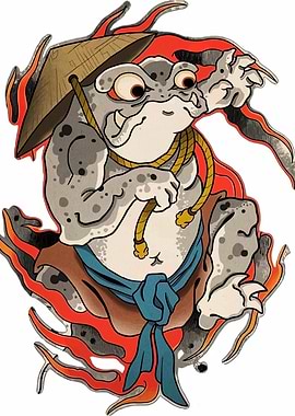 Japanese Kappa Illustration