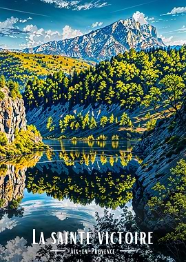 La Sainte Victoire Aix-en-Provence Landscape