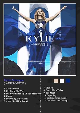 Kylie Minogue Aphrodite Album Cover