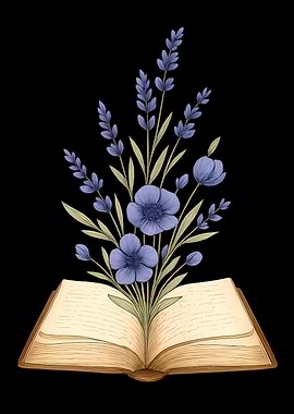 Floral Book Illustration