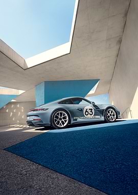 Porsche 911: Modern Architectural Showcase