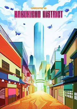 Gintama Geeky Travels Kabukicho District