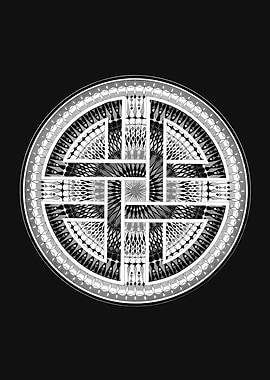 Woven Axis – Geometric Mandala