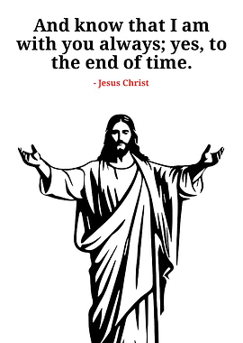 Jesus Christ Quote Black and White