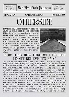 Red Hot Chili Peppers Otherside