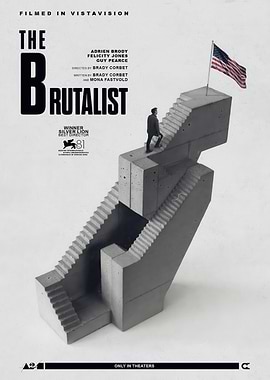 The Brutalist Movie Poster