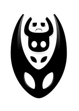 Hollow Knight Minimalist Icon