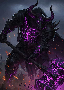 Minotaur Warrior Hammer