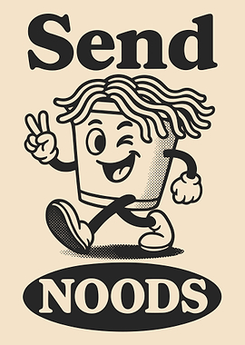 Send Noods Cartoon