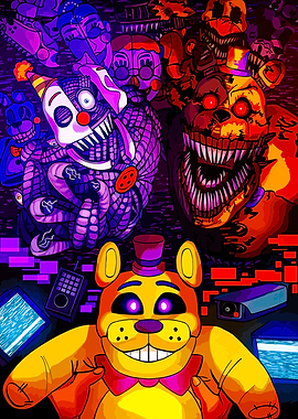 Five Nights at Freddy's Game Cover Art