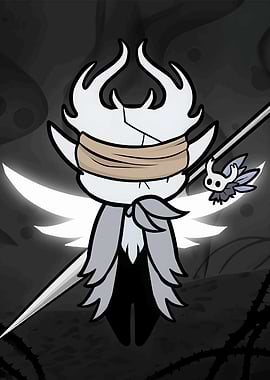 Hollow Knight character illustration