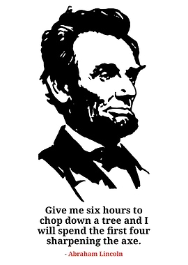 Abraham Lincoln Quote Portrait