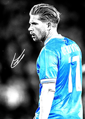 Kevin De Bruyne Portrait