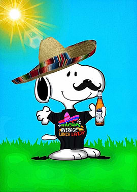 Snoopy Fiesta Lunch Lady