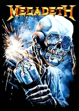 Megadeth Rust in Peace Artwork