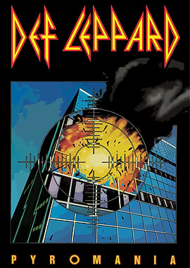Def Leppard Pyromania Album Cover