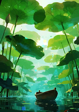 Lotus Pond Boat Ride