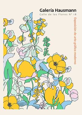 Exhibition of modern graphic art Madrid