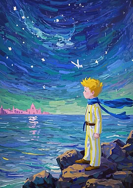 The Little Prince by the Sea