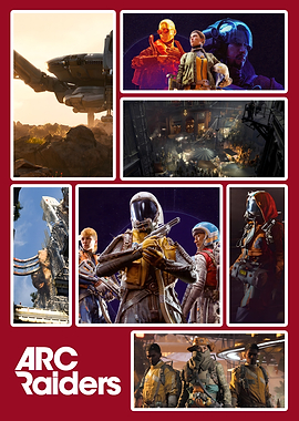 Arc Raiders Game Collage