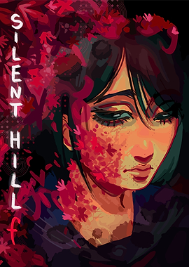 The Woman Silent Hill Digital Portrait