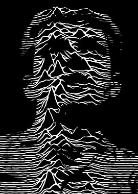 Unknown Pleasures Album Cover Art