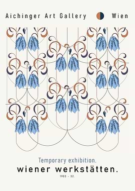 Wiener Werkstätten Exhibition Poster