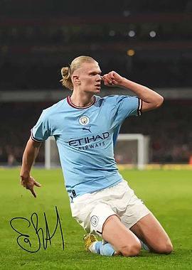 Erling Haaland Celebration