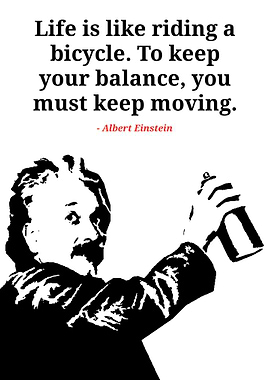 Einstein Quote with Spray Paint