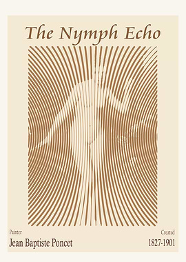 The Nymph Echo by Jean Baptiste Poncet