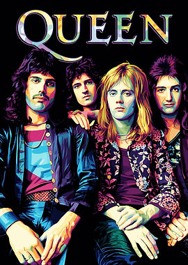 Queen Band Portrait