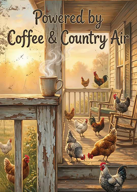 Coffee, Country Air, and Chickens