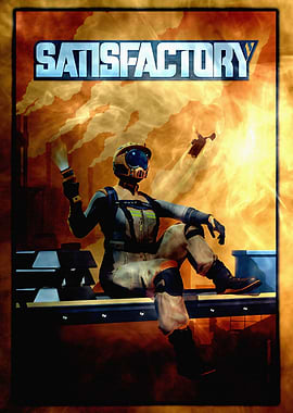 Satisfactory Game Poster