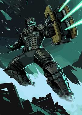 Isaac Clarke in Space Combat