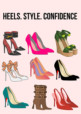 Heels, Style, Confidence Fashion