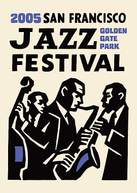 2005 San Francisco Jazz Festival Poster