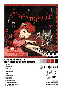 Red Hot Chili Peppers - One hot Minute album cover