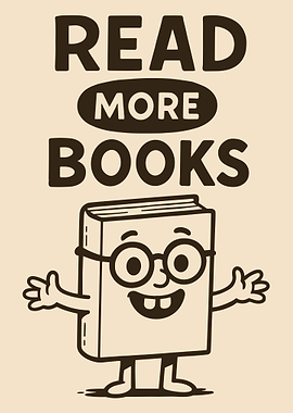 Read More Books Cartoon Illustration