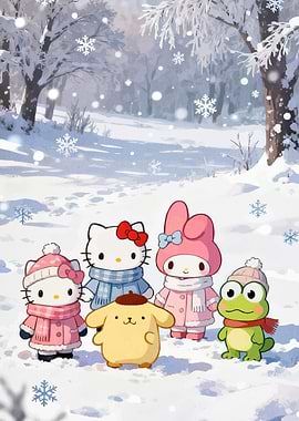 Sanrio Characters Winter Wonderland
