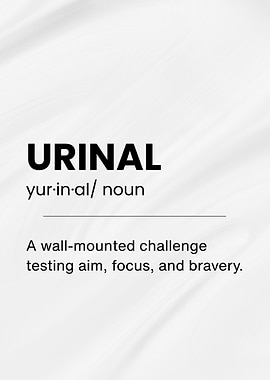 Urinal Funny Definition