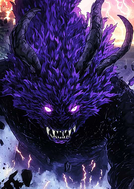 Purple Monster Horns