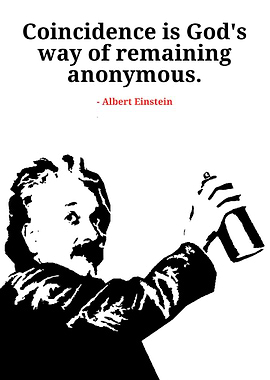 Einstein Graffiti Art with Quote