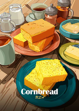Cornbread Still Life
