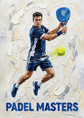 Padel Masters Painting