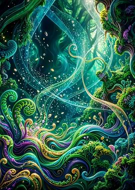 Enchanted Forest: A Whimsical Dreamscape