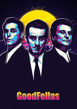 Goodfellas 1990 Retro Art
