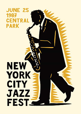 New York City Jazz Fest Poster